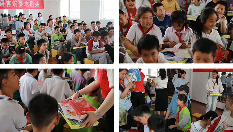 推普助力乡村振兴 语言筑梦童心未来 | 开云语委办组织师范类专业学生走进周至县圪塔头小学开展语言文化帮扶实践活动